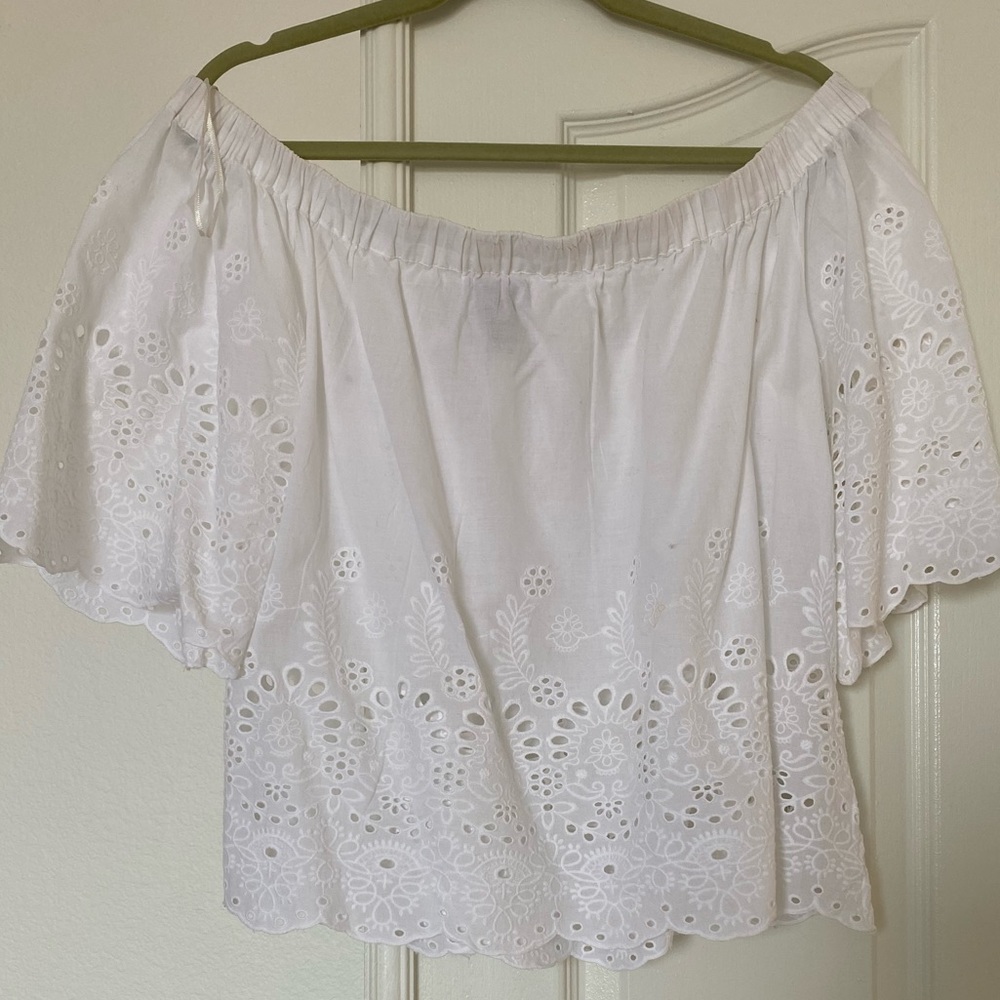 H&M white top
